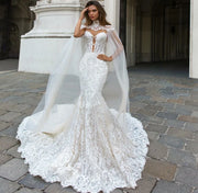 Neu eingetroffen: Brautkleider aus Spitze im Meerjungfrau-Stil